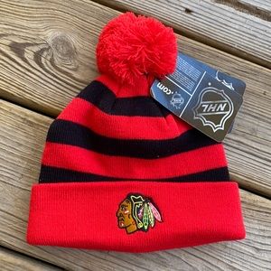 NHL Chicago Blackhawks Pom Hat